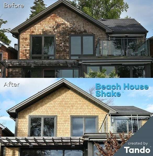 Press Release: F.S.T. Construction Selects Natural Look of Beach House Shake™ by Tando as Cedar Solution for Toronto Homeowner