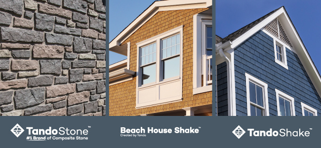Press Release: Derby Building Products Partners with Palmer-Donavin to Distribute TandoStone, TandoShake, and Beach House Shake