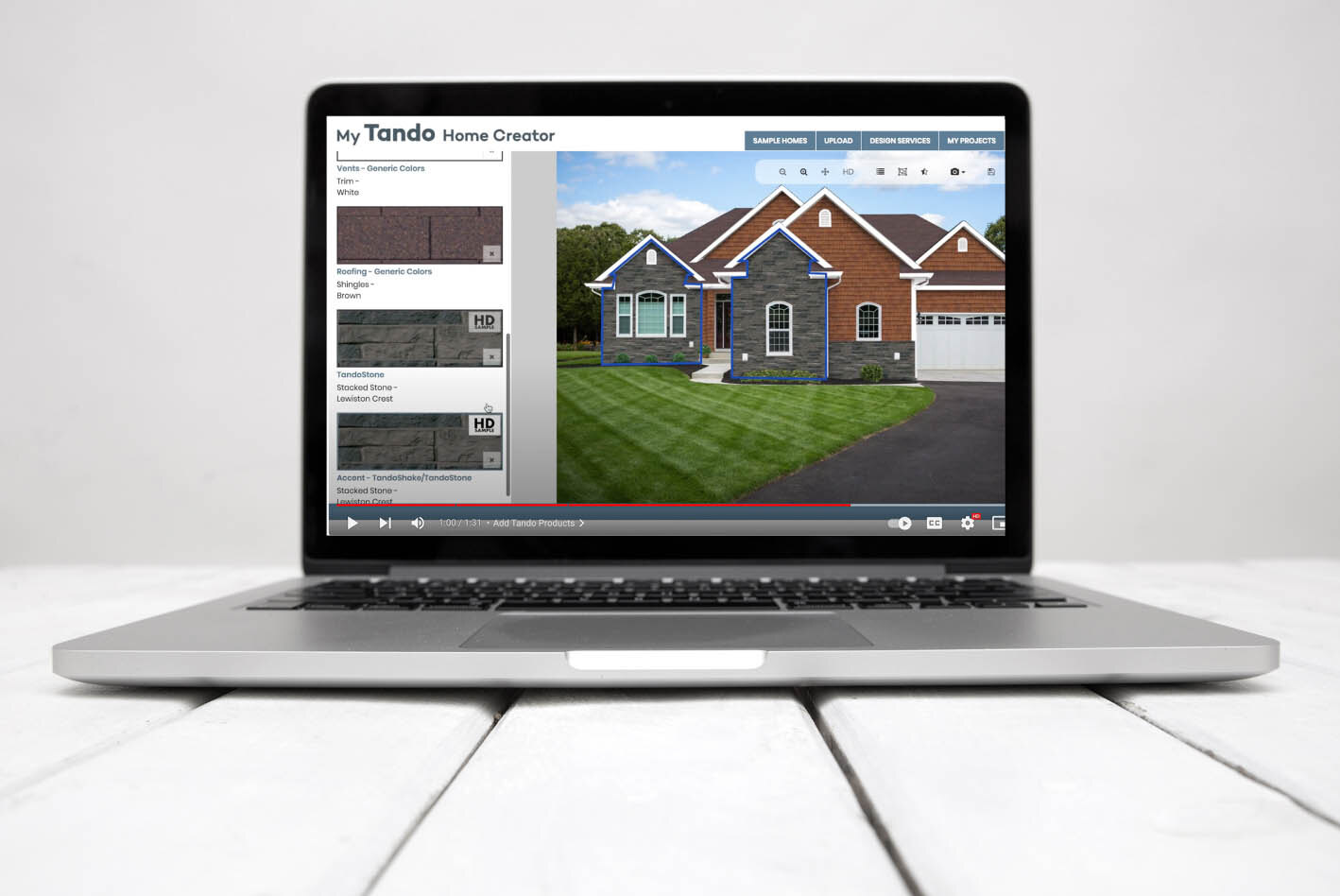 My Tando Home Creator visualizer preview